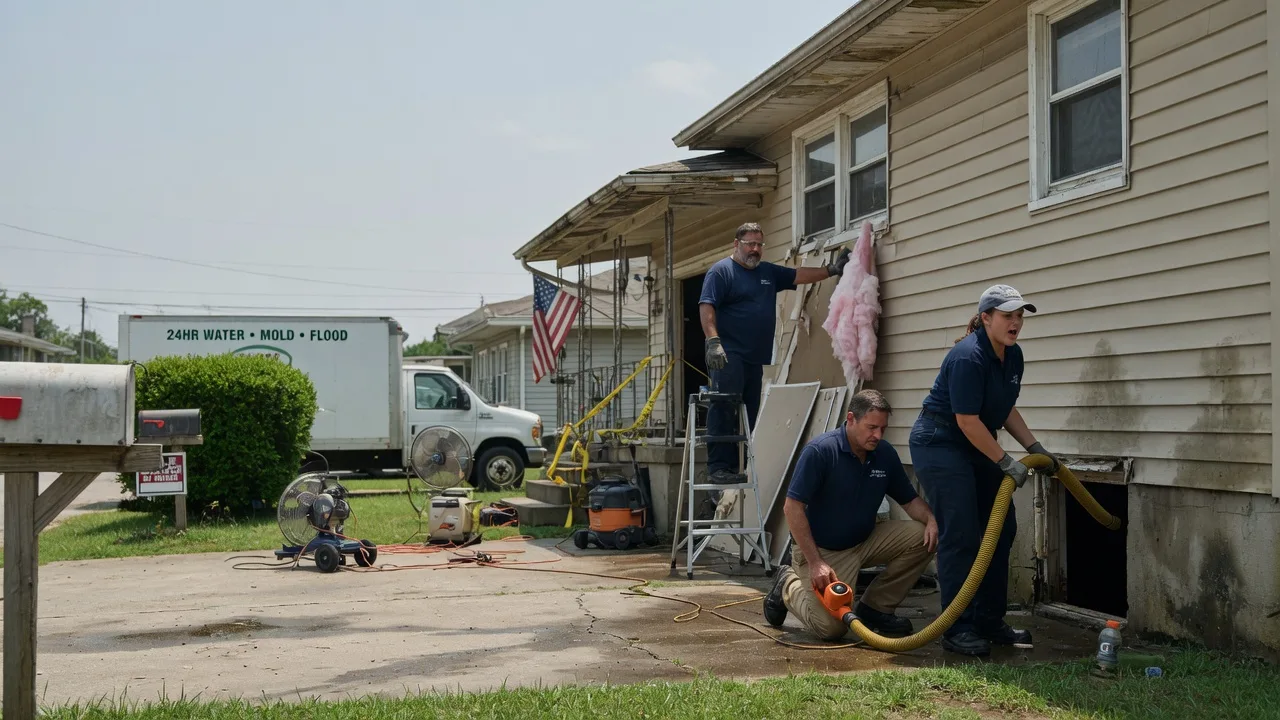 Water Damage Repair in Fultonham, OH near me